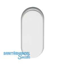 Blindrosette BL, 70 x 33 x 7 mm, Aluminium silber eloxiert