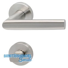 SOLIDO Dr�ckergarnitur VADUZ - auf Rosette WC, 38 - 45, Edelstahl matt FH