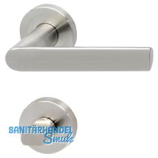 SOLIDO Dr�ckergarnitur DOVER - auf Rosette WC, 38 - 45, Edelstahl matt FH