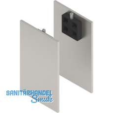 SOLIDO 100/HELM Abdeckkappen-Set Technikblende Abstandsprofil 15 Edelstahl SOLIDO 100/HELM Abdeckkappen-Set Technikblende Abstandsprofil 15 Edelstahl