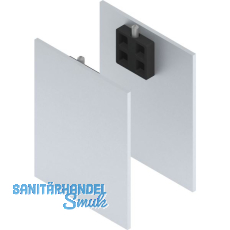 SOLIDO 100/HELM Abdeckkappen-Set Technikblende 2x Abstandsprofil 15 silber SOLIDO 100/HELM Abdeckkappen-Set Technikblende 2x Abstandsprofil 15 silber