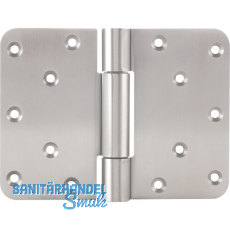 Aufschraubband B 3027 mit festem Stift, 120 x 160 mm, Edelstahl