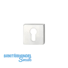 SOLIDO Zylinderrosette innen, eckig 52 x 52 x 10, ohne Kzs., Edelst. matt SOLIDO Zylinderrosette innen, eckig 52 x 52 x 10, ohne Kzs., Edelst. matt