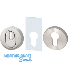 SOLIDO SH-Rosettenpaar rund, RC2, PZ, mit Kernziehschutz, I-8mm A-15mm ER