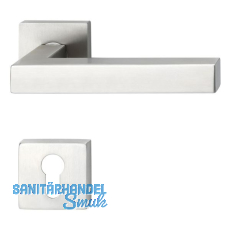 SOLIDO Dr�ckergarnitur MALM� - auf Rosette PZ, 38 - 45, Edelstahl matt