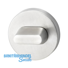 MARCHESI Rosette - WC Rosette Anzeige rot/weiß, Edelstahl matt MARCHESI Rosette - WC Rosette Anzeige rot/weiß, Edelstahl matt