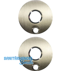 SOLIDO Solo Dr�ckerrosette - rund, innen und au�en m. �ffnung f. Schl�ssel