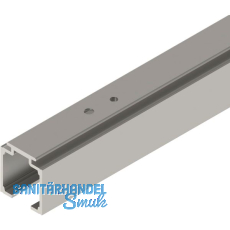 SOLIDO 100 Laufschiene auf Ma� geschnitten Edelstahl-Effekt