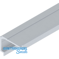 SOLIDO 100/HELM Montageschiene f�r Verblendung auf Ma� silber eloxiert