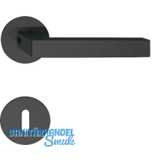 SOLIDO Dr�ckergarnitur MALM� - auf Flachrosette, rund BB, schwarz