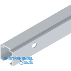 SOLIDO 100 Laufschiene seitlich gebohrt L=2200 mm silber eloxiert