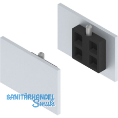 SOLIDO 100/HELM Abdeckkappen-Set Blende ME mit Abstandsprofil 15 silber SOLIDO 100/HELM Abdeckkappen-Set Blende ME mit Abstandsprofil 15 silber