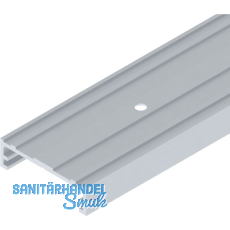 SOLIDO 100/HELM Befestigungsschiene WT Wandtasche auf Ma� silber eloxiert