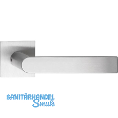 SOLIDO Dr�ckergarnitur DOVER - ohne Schl�sselrosette, eckig, Edelstahl