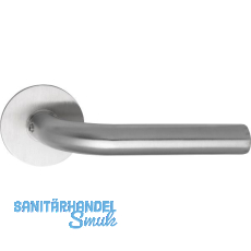 SOLIDO Dr�ckergarnitur DUBLIN - ohne Schl�sselrosette, rund, Edelstahl