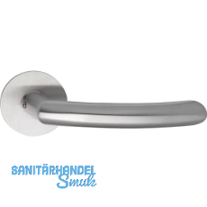 SOLIDO Dr�ckergarnitur HELSINKI - ohne Schl�sselrosette, rund, Edelstahl