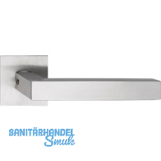 SOLIDO Dr�ckergarnitur MALM� - ohne Schl�sselrosette, eckig, Edelstahl