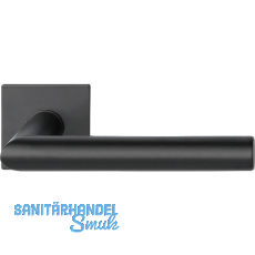 SOLIDO Dr�ckergarnitur NORWEGEN - eckig, ohne Schl�sselrosette, schwarz