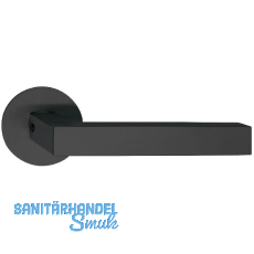 SOLIDO Dr�ckergarnitur MALM� - ohne Schl�sselrosette, rund, schwarz