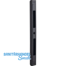 SOLIDO Schlie�blech 4-fach verstellbar, Polyram/Stahl �hnlich RAL9005 schwarz