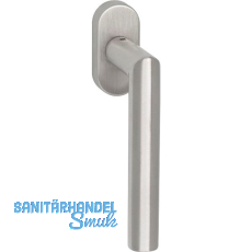 MARCHESI Fenstergriff Gehrung Lochteil lose, VK 7 x 35 mm, Edelstahl matt