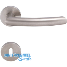 SOLIDO Dr�ckergarnitur HELSINKI DIN - auf Rosette BB, 38 - 45, Edelstahl matt