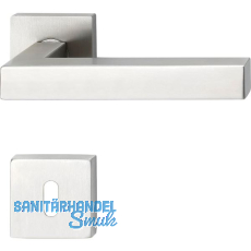 SOLIDO Dr�ckergarnitur MALM� DIN - auf Rosette BB, 38 - 45, Edelstahl matt