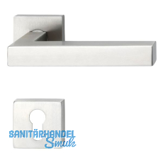 SOLIDO Dr�ckergarnitur MALM� DIN - auf Rosette PZ, 38 - 45, Edelstahl matt