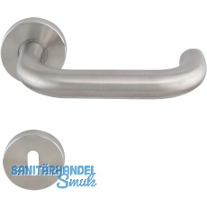 SOLIDO Dr�ckergarnitur TALIN DIN - auf Rosette BB, 38 - 45, Edelstahl matt