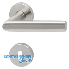 SOLIDO Dr�ckergarnitur VADUZ DIN - auf Rosette BB, 38 - 45, Edelstahl matt