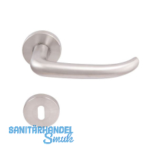 SOLIDO Dr�ckergarnitur BELFAST DIN - auf Rosette BB, 38 - 45, Edelstahl matt