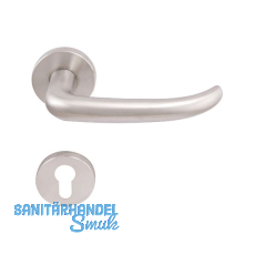 SOLIDO Dr�ckergarnitur BELFAST DIN - auf Rosette PZ, 38 - 45, Edelstahl matt