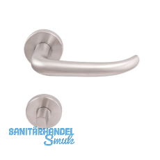 SOLIDO Dr�ckergarnitur BELFAST DIN - auf Rosette WC, 38 - 45, Edelstahl matt