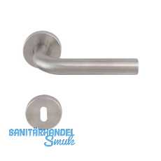 SOLIDO Dr�ckergarnitur DUBLIN DIN - auf Rosette BB, 38 - 45, Edelstahl matt