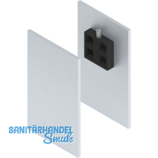 SOLIDO 100/HELM Abdeckkappen-Set Montageschiene/Blende H/G silber SOLIDO 100/HELM Abdeckkappen-Set Montageschiene/Blende H/G silber