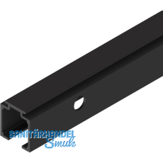 SOLIDO 100 Laufschiene seitlich gebohrt L=1800 mm schwarz matt