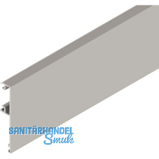 SOLIDO 100/HELM Blende H/G H-75 mm L=6000 mm auf Ma� Edelstahl-Effekt