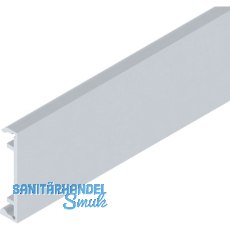 SOLIDO 100/HELM Klipsblende ME minimale Einbauhöhe silber eloxiert L=6000 mm SOLIDO 100/HELM Klipsblende ME minimale Einbauhöhe silber eloxiert L=6000 mm