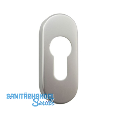 GRUNDMANN Zylinderrosette PZ, GEOS, 30 x 72 x 8, Alu silber elox GRUNDMANN Zylinderrosette PZ, GEOS, 30 x 72 x 8, Alu silber elox