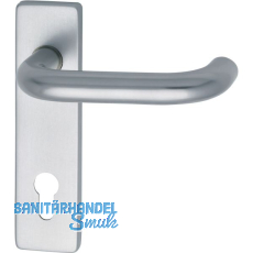 FH-Dr�ckergarnitur GEOS 1754/D52K auf Kurzschild PZ72, 65 - 75, silber eloxiert