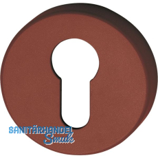 HEWI Zylinderrosette 306.23 FS rubinrot