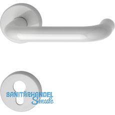 Dr�ckergarnitur 111.20 R - auf Rosette PZ, 38 - 48, lichtgrau