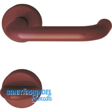 Dr�ckergarnitur 111.20 R - auf Rosette WC, 38 - 48, rubinrot
