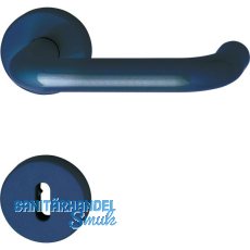 Dr�ckergarnitur 111.23 R - auf Rosette BB, 38 - 48, stahlblau