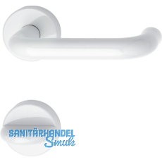 Dr�ckergarnitur 111.23 R - auf Rosette WC, 38 - 48, reinwei�