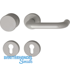 Wechselgarnitur 111.20 R/122.23 - auf Rosette PZ felsgrau Wechselgarnitur 111.20 R/122.23 - auf Rosette PZ felsgrau