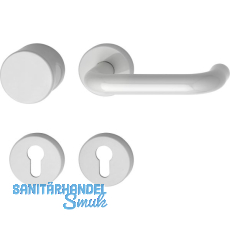 Wechselgarnitur 111.23 R/122.23 - auf Rosette PZ lichtgrau