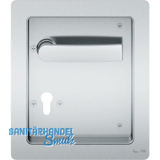 FSBTurnhallenmuschel 77 7952 - 200 x 230 , rechts, PZ 72 , VK 9, Edelstahl