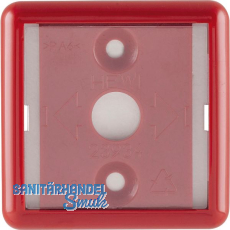 HEWI Symboltr�ger f�r Piktogramme 5 St�ck, rubinrot