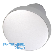 Knopfdrückerlochteil Flachform, ø 45 mm, Aluminium silber eloxiert Knopfdrückerlochteil Flachform, ø 45 mm, Aluminium silber eloxiert